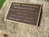 Memorial Rock Urn 1902  Large Natural Riversand