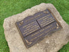 Memorial Rock Urn 1905 Large Double Natural Riversand