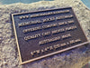 Memorial Rock Urn 1913 Regular Natural Riversand