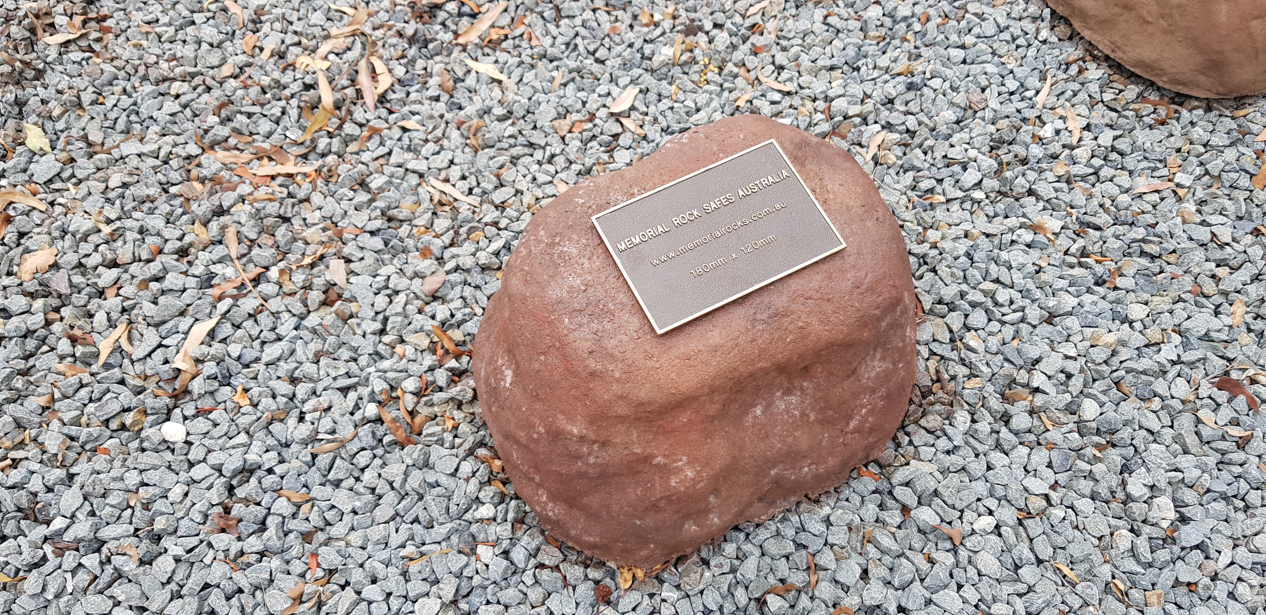 Memorial Rock Urn 1159 Large Single Brown